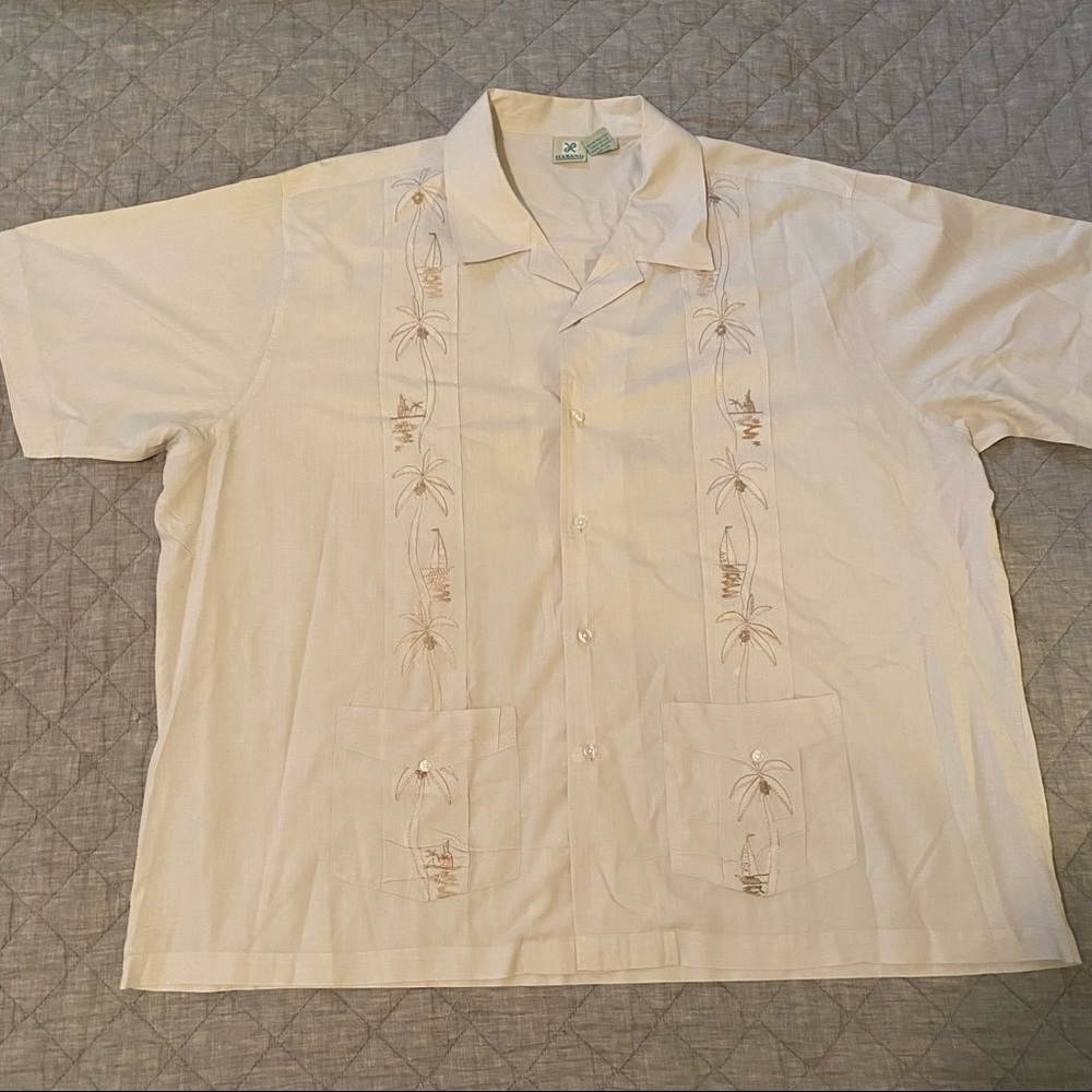 Vintage Haband Shirt! Great Embroidery! Sz XXL